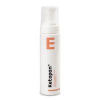 Bottle  of  Ketopan  Cleansing  Foam  by  Ketopan,  a  cleansing  foam  indicated  for  balancing  and  preventing  seborrhea  on  the  face.