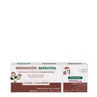 Box  of  Klorane  Keratin  Hair  and  Nails  by  Klorane,  a  capsule  supplement  indicated  for  fighting  reactive  hair  loss.