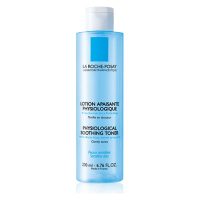 Bottle  of  La  Roche  Posay  Physiological  Soothing  Toner  by  La  Roche  Posay,  a  soothing  lotion  indicated  for  purifying  sensitive  skin.