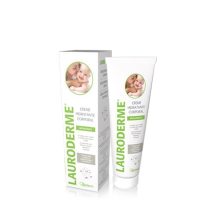 Bottle  of  Lauroderme  Care  Body  Moisturizing  Cream  by  Lauroderme,  a  body  cream  indicated  for  hydrating  baby  delicate  skin.