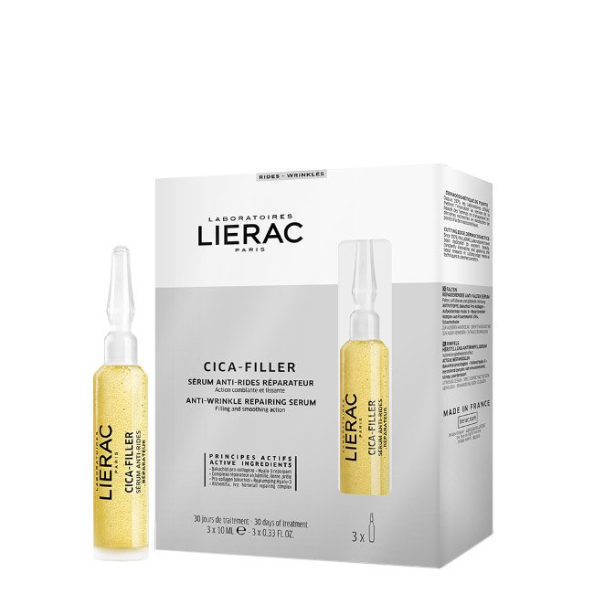 lieraccicafillerserum Lierac Cica Filler Sérum Reparador Anti-Rugas 3x10ml