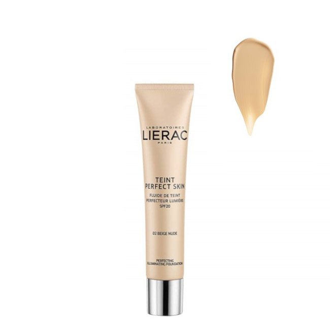lieracteintperfectskinnude Lierac Teint Perfect Skin Fluido Aperfeiçoador Tom Bege Nude 30ml - Image 1