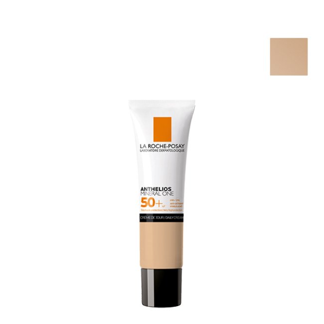 lrpantheliosmineralonespf50_medium2 La Roche Posay Anthelios Mineral One SPF50+ Creme de Cor 02 Medium 30ml - Image 1
