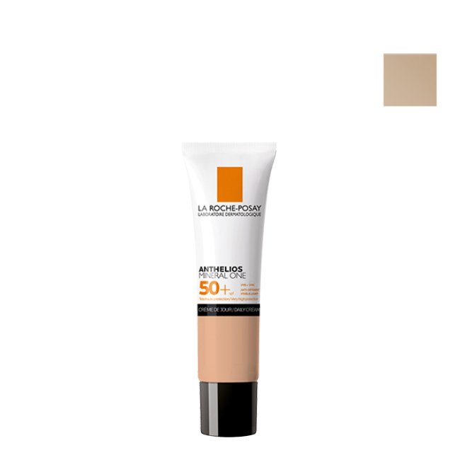 lrpantheliosmineralonespf50_tan3 La Roche Posay Anthelios Mineral One SPF50+ Creme de Cor 03 Tan 30ml - Image 1
