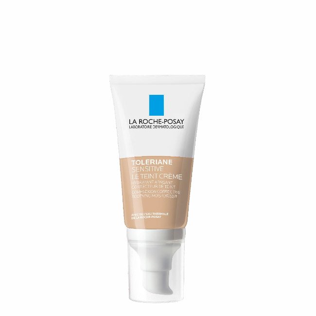 PowerPoint Presentation La Roche Posay Toleriane Sensitive Le Teint Creme de Cor Tom Claro 50ml - Image 1