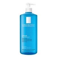 Bottle  of  La  Roche  Posay  Lipikar  Shower  Gel  by  La  Roche  Posay,  a  cleansing  gel  indicated  for  restoring  the  skin  barrier.