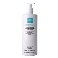 Bottle  of  Hidra-Firming  Intensive  Moisturizing  Body  Lotion  by  Martiderm,  a  body  lotion  indicated  for  moisturizing  and  firming  skin.