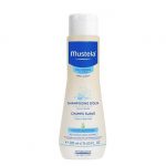 a gentle shampoo indicated for cleaning fine and delicate baby hair.