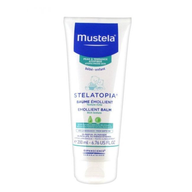mustelastelatopiabalsamo Mustela Stelatopia Bálsamo Emoliente Textura Rica 200ml