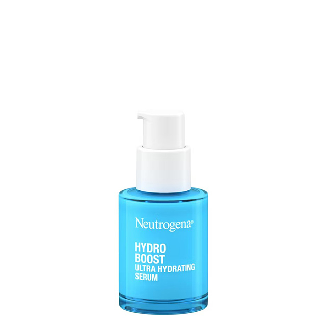 neutrogena-hydro-boost-ultra-hydrating-serum-30ml Bottle of Neutrogena Hydro Boost Ultra-Hydrating Serum by Neutrogena, a serum indicated for deep hydration of dry skin.