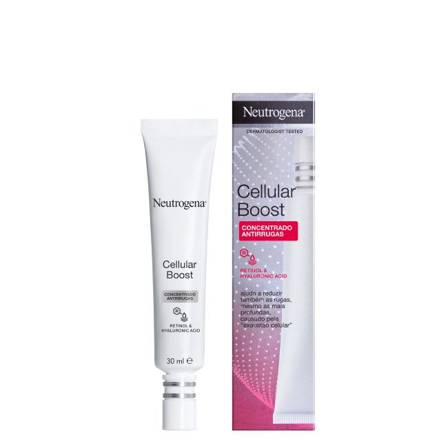 neutrogenacellularboostconcentradoantirrugas Neutrogena Cellular Boost Concentrado Anti-Rugas 30ml