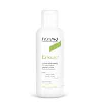 Bottle  of  Noreva  Exfoliac  Drying  Lotion  by  Noreva,  a  lotion  indicated  for  combating  excess  oil  and  skin  imperfections.