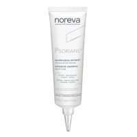 Bottle  of  Noreva  Psoriane  Intensive  Shampoo  by  Noreva,  a  purifying  shampoo  indicated  for  irritated  or  scaly  scalp.