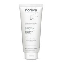 Bottle  of  Noreva  Sebodiane  DS  Shampoo  Antidandruff  by  Noreva,  a  shampoo  indicated  for  combating  oily  dandruff  and  purifying  scalp.