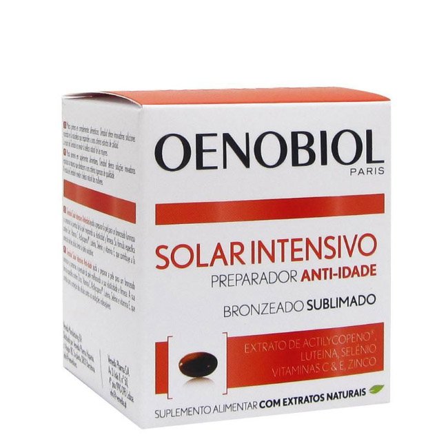 oenobiolsolarantiidade Oenobiol Solar Cápsulas Anti-Idade 30unid