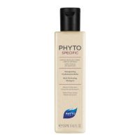 Bottle  of  Phyto  Specific  Rich  Hydrating  Shampoo  by  Phyto,  a  shampoo  indicated  for  hydrating  and  detangling  curly  or  frizzy  hair.