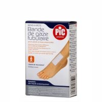 Product  container  of  Pic  Solution  Bend  A  Rete  Tubular  Ligature  by  Pic  Solution,  a  tubular  bandage  indicated  for  fixing  medication.