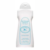 Bottle  of  PicuBaby  Gel  Shampoo  by  PicuBaby,  a  2-in-1  gel  indicated  for  daily  hygiene  of  baby  hair  and  body.