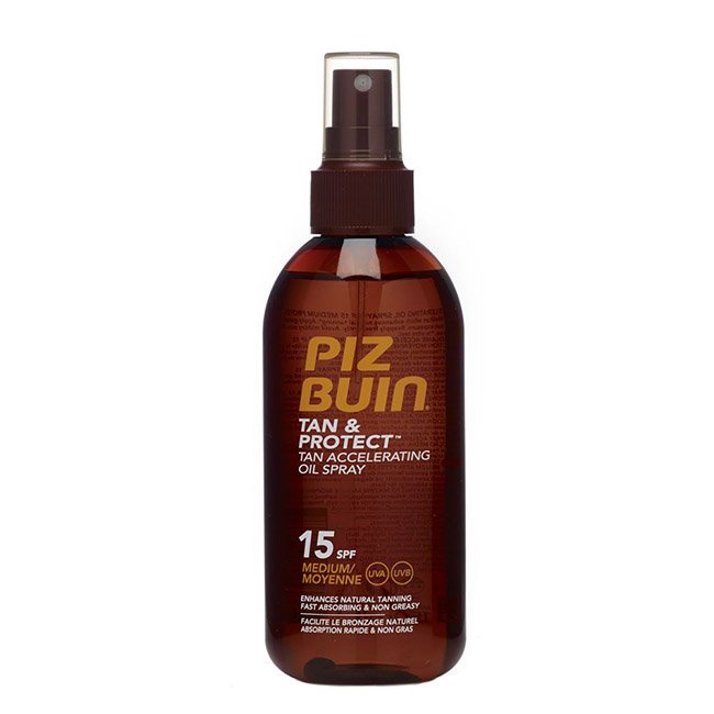 pizbuintanprotectspf15 Piz Buin Tan & Protect Spray Óleo FPS15 150ml - Image 1