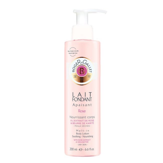 rogergalletleitefondantrose Leche Corporal Calmante Rosa Roger Gallet 200 ml