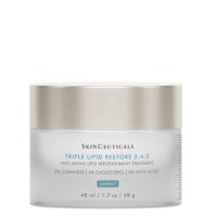 Jar  of  SkinCeuticals  Triple  Lipid  Restore  2:4:2  Anti-Aging  Treatment  by  SkinCeuticals,  a  cream  indicated  for  nourishing  aged  skin.