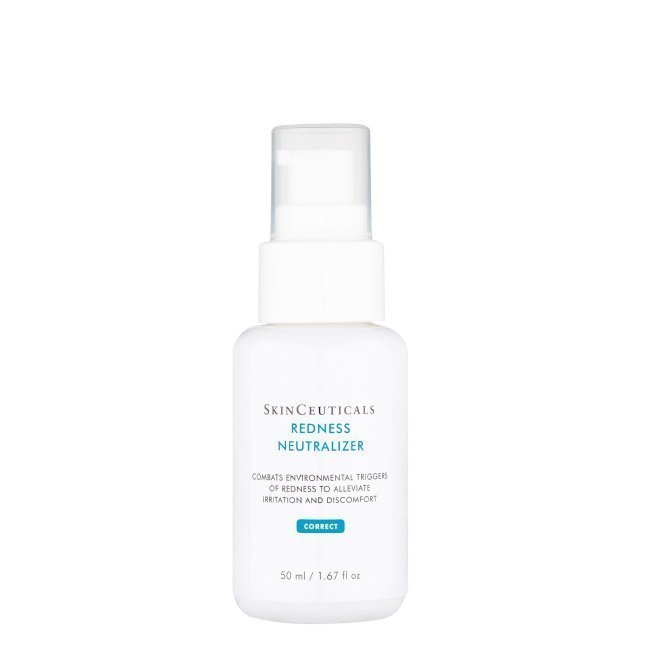 skinceuticalsrednessneutralizer Product container of SkinCeuticals Redness Neutralizer Fluid by SkinCeuticals, a fluid indicated for soothing and reducing redness.