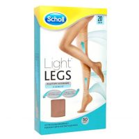 Scholl Light Legs Collants Compressão 20DEN Tamanho M Cor Pele 1unid