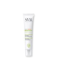 Tube  of  SVR  Sebiaclear  Cream  SPF50  by  SVR,  a  mattifying  face  cream  indicated  for  oil  regulation  and  high  sun  protection.
