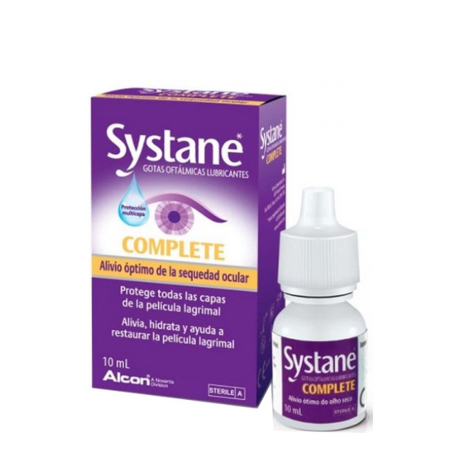 systane-complete-gotas Systane Complete Gotas Oftálmicas Lubrificantes 10ml