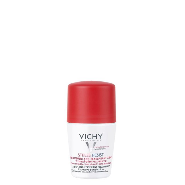 vichy stress resist deodorant Vichy Desodorante Stress Resist Roll-On 72h Anti-Transpirante Intensivo 50ml - Image 1