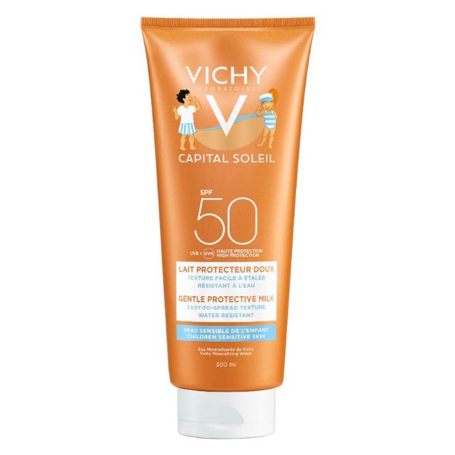 vichycapitalsoleilkidsspf50leite ヴィシー キャピタルソレイユ チルドレン SPF50 ソーラーミルク 300ml