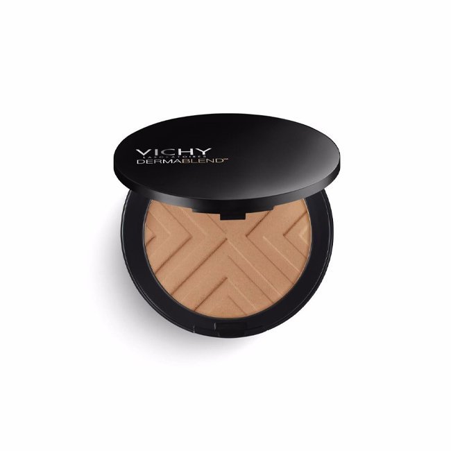 vichydermablendcovermattebronze Vichy Dermablend Covermatte Base Compacta em Pó 55 Bronze 9 5gr