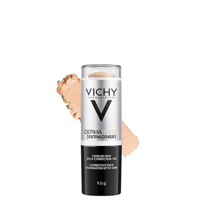 vichydermablendextracoverstick25nude Vichy Dermablend Extra Cover Stick Base Cor 25 Nude 9gr - Image 1