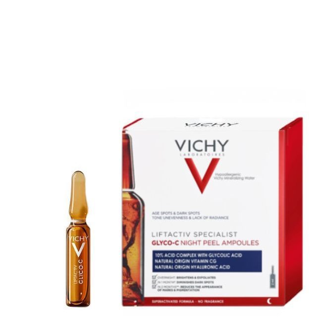 vichyliftactivspecialistglycoc30un Vichy Liftactiv Specialist Glyco-C Ampolas Peeling de Noite 30unid