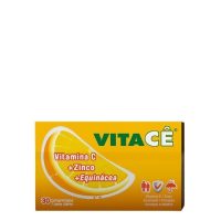 Box  of  Vitacê  Immunostimulant  Supplement  Tablets  by  Vitacê,  a  supplement  indicated  for  promoting  immune  system  defenses.