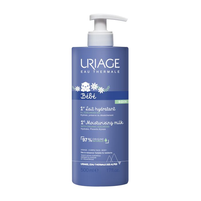 uriagebebe1oleitehidratantenew500ml Uriage Bebé Leite Hidratante 1er Lait Hydratant 500ml - Image 1