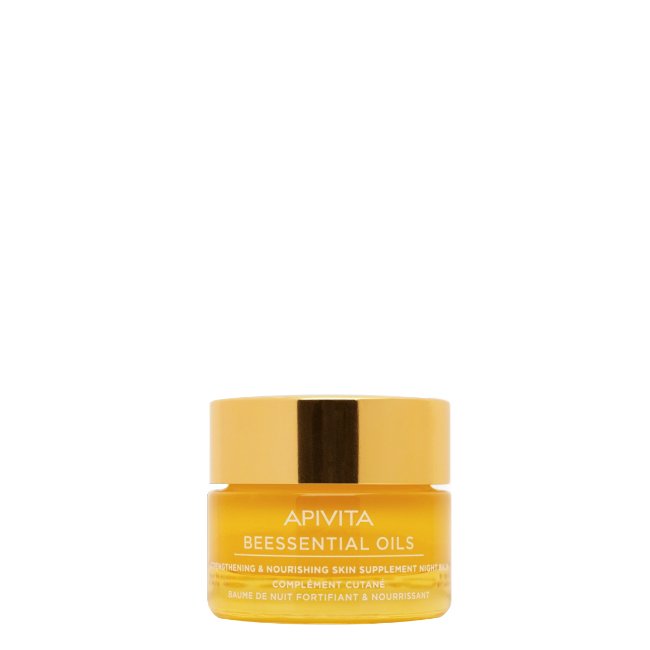 ApivitaBeessentialOilsFortifyingandNourishingNightBalm15ml Apivita Beessential Oils Bálsamo de Noite Fortificante e Nutritivo 15ml - Image 1