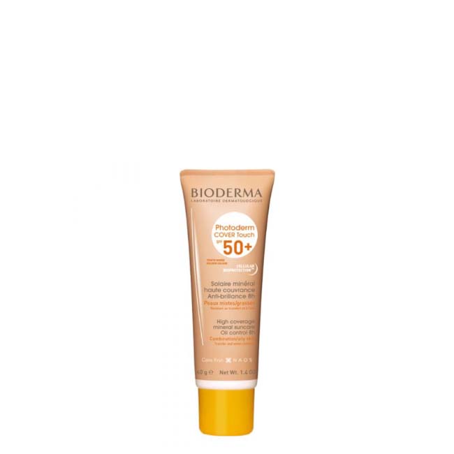 BiodermaPhotodermCoverTouchSPF50GoldenColorCream40gr Bioderma Photoderm Cover Touch SPF50+ Crema de Color Oro 40gr - Image 1