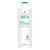 Bottle  of  Biretix  Cleanser  Purifying  Cleansing  Gel  by  Biretix,  a  cleansing  gel  indicated  for  oily  and  acne  prone  skin.