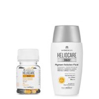 Heliocare 360º Sun Fluid + Capsules Kit