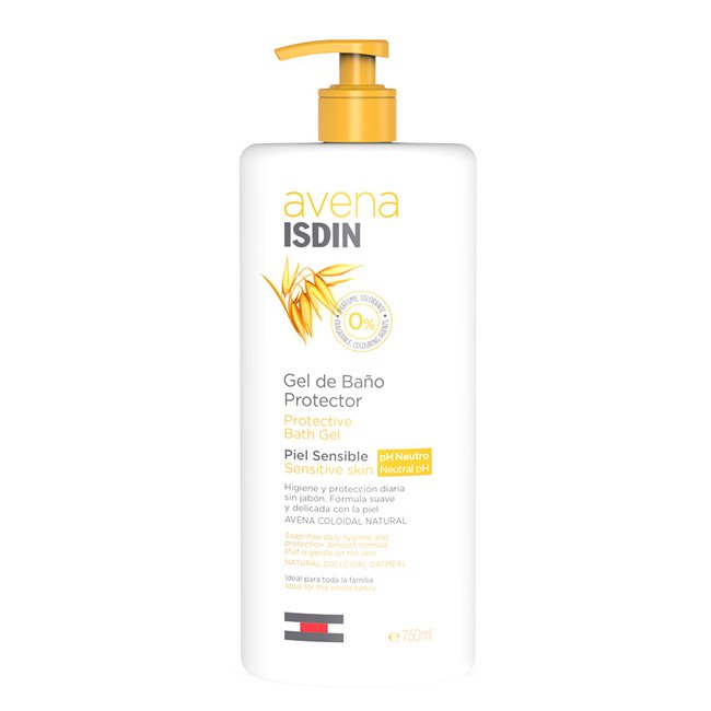 IsdinAvenaSensitiveSkinShowerGel750ml Isdin Avena Gel de Banho Pele Sensível 750ml - Image 1