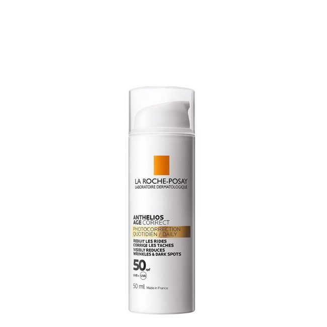 LaRochePosayAntheliosAgeCorrectSPF50+CreamwithColor50ml Tube of La Roche Posay Anthelios Age Correct SPF50