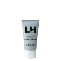 Product  container  of  Lierac  Homme  Energizing  Moisturizing  Gel  by  Lierac,  a  gel  indicated  to  hydrate  and  revitalize  the  skin.