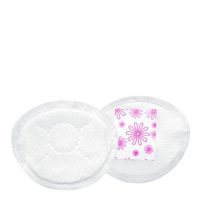 Box  of  Medela  Ultra  Thin  Safe  &  Dry  Disposable  Breast  Protectors  by  Medela,  a  disposable  pad  indicated  for  milk  leakage.