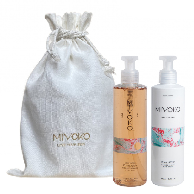 Miyoko Coral Affair Set Soap + Hand Cream Miyoko Coral Affair Set Soap + Hand Cream