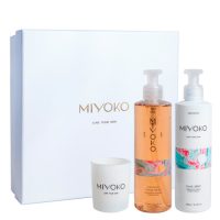 Miyoko Coral Affair Set Soap + Cream + Candle