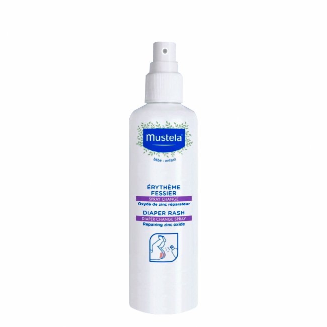 MustelaBabyNappyChangingSpray75ml Mustela Bebé Spray Muda Fraldas Anti Assaduras 75ml - Image 1