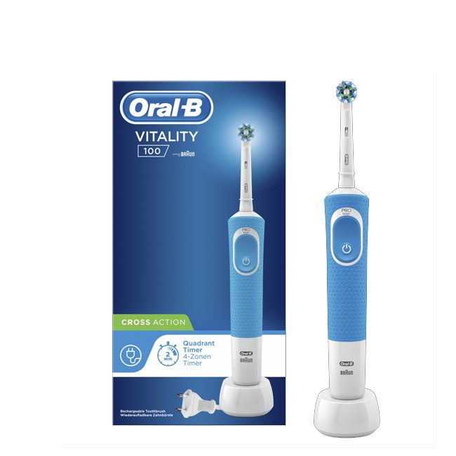 OralBVitalityCrossActionElectricToothbrush Oral B Vitality Escova Electrica Cross Action - Image 1