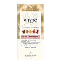 Box  of  Phytocolor  Permanent  Hair  Color  by  Phytocolor,  a  hair  dye  indicated  for  natural  color  and  white  hair  coverage.