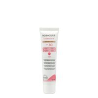 Bottle  of  Rosacure  Intensive  SPF30  Coloured  Protective  Emulsion  by  Rosacure,  an  emulsion  indicated  for  rosacea.